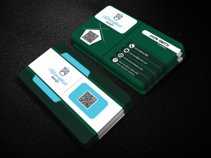 Do professional and stylish business card for you by R3j1ongkur