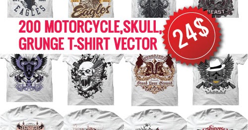 Unlimited grunge | skull | motorcycle t shirt vector - maabdullah.us