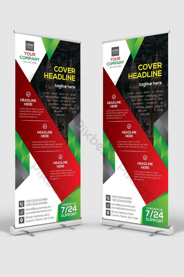 Colorful Corporate Banner Design | template AI Free Download - Pikbest