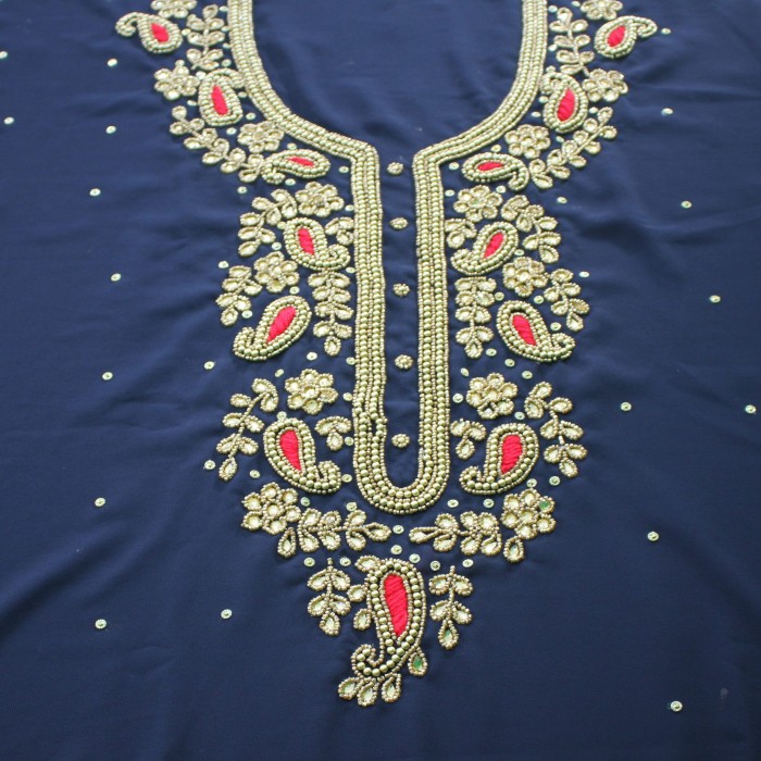 Karchupi Kameez Dress For Women (1 Piece) Blue-Sohoj Online Shopping