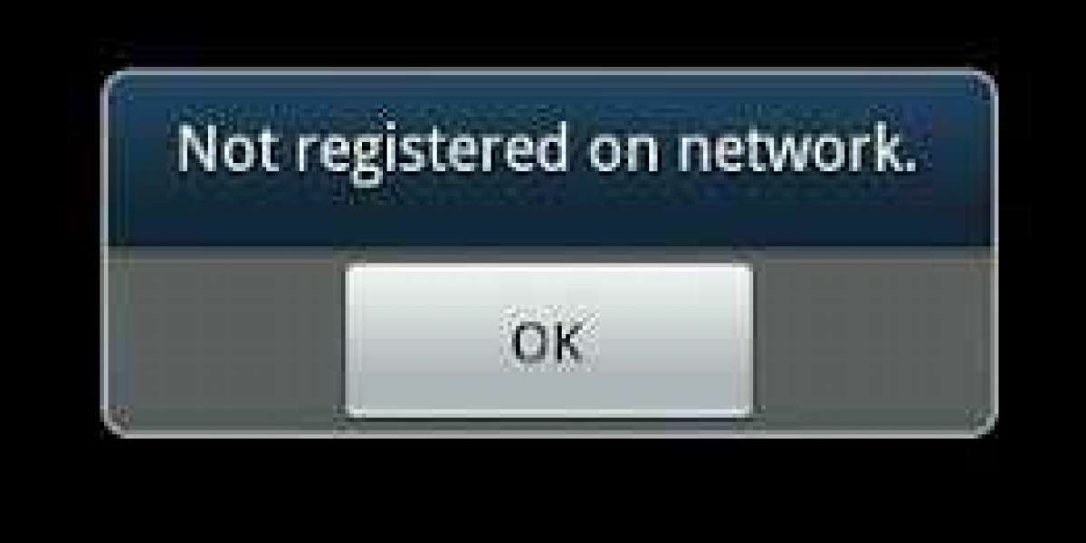 How to fix a mobile that appears as not registered on network
