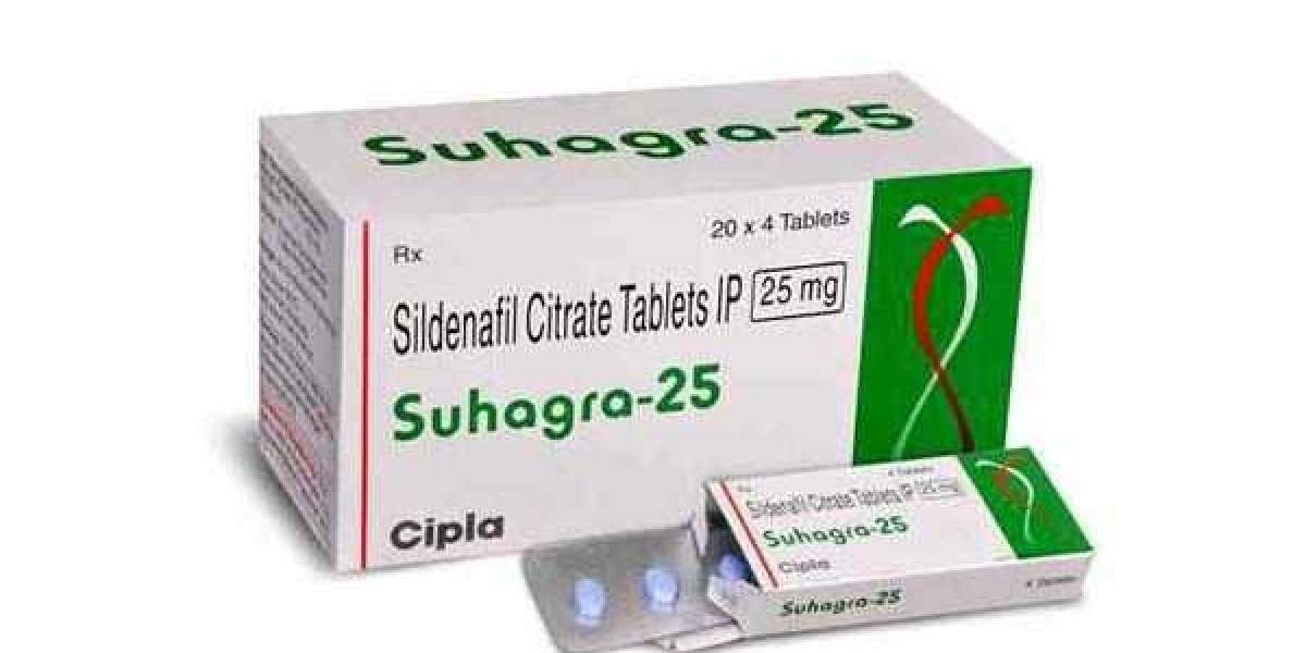 Suhagra 25 Sildenafil tablet: Uses, Reviews, Price, Dosage