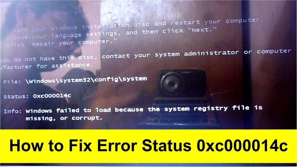 Unable To Fix Windows 10 Error Code 0XC000014C