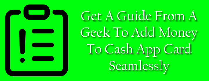 What Should I Do To Add Money To Cash App Card Easily?