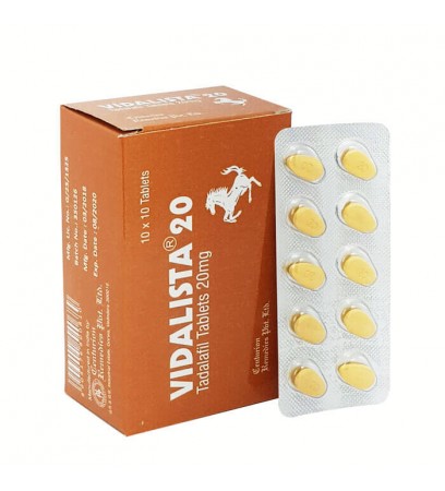 Vidalista 20® (Tadalafil) |Buy Vidalista 20 mg Online, Price, Reviews