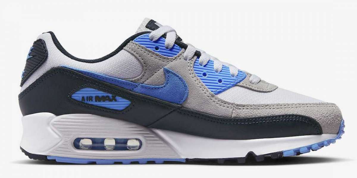 2023 New Nike Air Max 90 "UNC" Shoes DQ4071-101 Net friend: This is so cool!